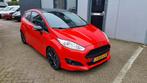 Ford Fiesta 1.0 EcoBoost Red/Black Edition S Airco 140PK, Euro 5, Stof, Gebruikt, Zwart