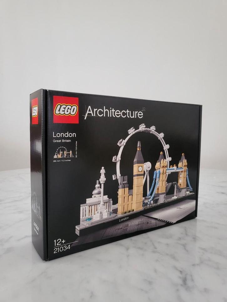 LEGO Architecture London 21034, Kinderen en Baby's, Speelgoed | Duplo en Lego, Zo goed als nieuw, Lego, Complete set, Ophalen of Verzenden