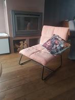 Leuke stoel met kussen, Huis en Inrichting, Fauteuils, Ophalen, Gebruikt, Minder dan 75 cm, 50 tot 75 cm