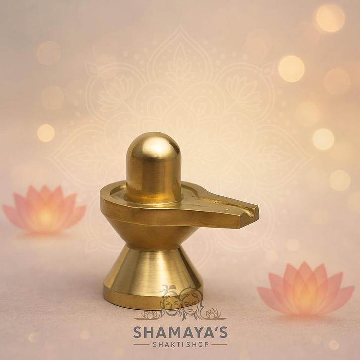 Brass Small Shivling, Huis en Inrichting, Woonaccessoires | Boeddhabeelden, Nieuw, Ophalen of Verzenden
