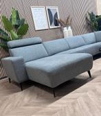 ZGAN Pronto Puento U-Bank / Hoekbank - Grijs - 360cm, Ophalen, Moderne royale U-Bank Hoekbank Grijs Gemeleerd stof, -, -