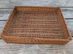 Rotan dienblad, Huis en Inrichting, Ophalen of Verzenden, Zo goed als nieuw, Hout