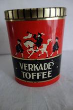 Verkade blik Toffee, Ophalen of Verzenden, Gebruikt, Koek(jes), Verkade
