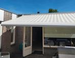 Elektrisch zonnescherm , gesloten cassette, goed onderhouden, Tuin en Terras, Ophalen, 450 cm of meer, Elektrisch, Zo goed als nieuw