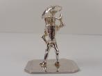 Zilveren miniatuur Parapluverkoper                      Z183, Ophalen of Verzenden, Zilver