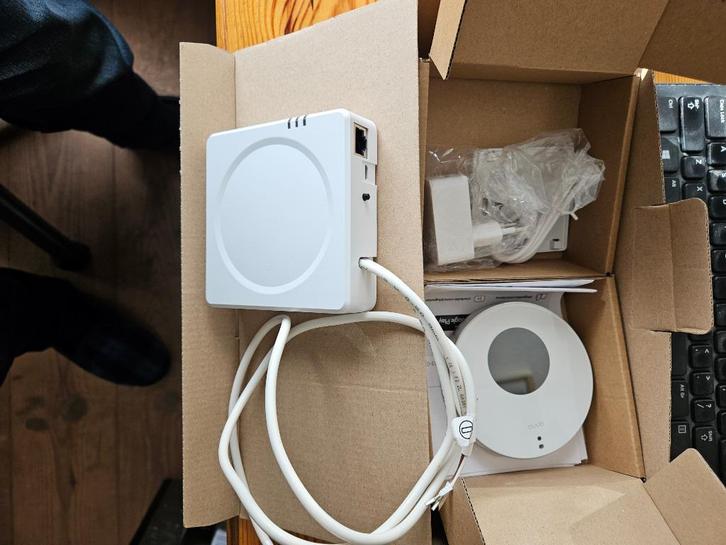 Plugwise  slimme thermostaat, Doe-het-zelf en Verbouw, Thermostaten, Nieuw, Slimme thermostaat, Ophalen of Verzenden