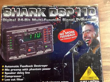 SHARK. DSP110   Signal Processor, Muziek en Instrumenten, Ophalen of Verzenden, Zo goed als nieuw, Overige merken