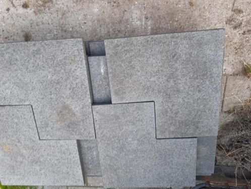 Natuursteen vijverrand, Tuin en Terras, Vijvers, Gebruikt, Ophalen