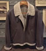 Vintage Lammyjas - Pilotenjas - Shearling M, Ophalen of Verzenden, Gedragen, Maat 48/50 (M), Bruin