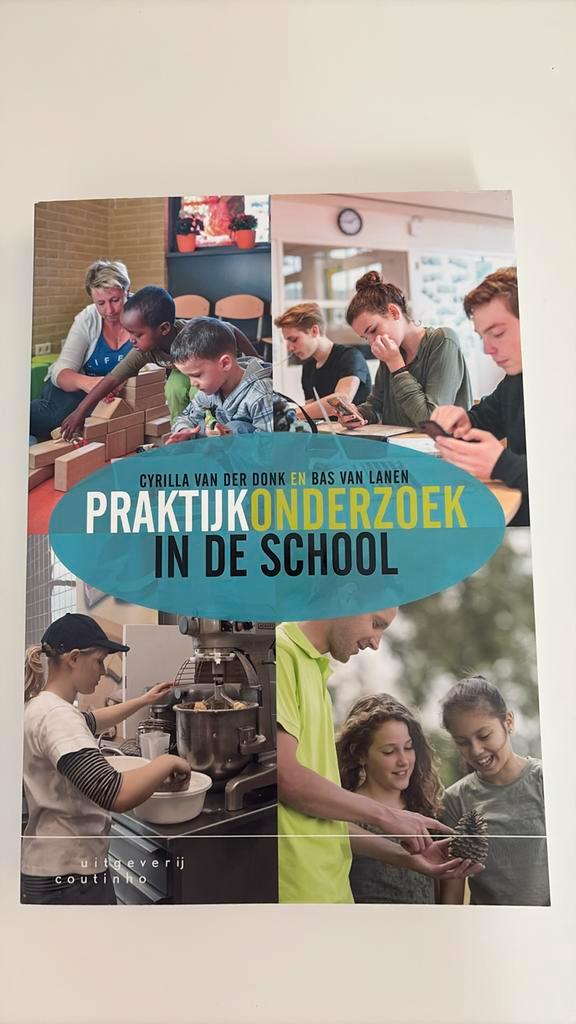 Pabo praktijkonderzoek (scriptie), Boeken, Studieboeken en Cursussen, Zo goed als nieuw, Ophalen of Verzenden