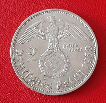 Duitsland 2 mark 1938 beschikbaar voor biedingen