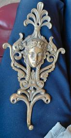 Jugendstil koperen kapstokhaak, fraai!, Huis en Inrichting, Woonaccessoires | Kapstokken, Verzenden, Zo goed als nieuw, Minder dan 100 cm