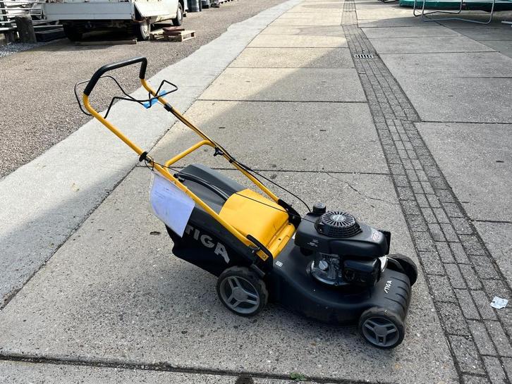 STIGA COMBI 48 S H grasmaaier, Tuin en Terras, Grasmaaiers, Gebruikt, 40 t/m 49 cm, Opvangzak, Ophalen of Verzenden