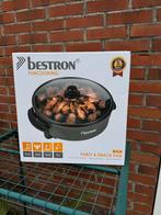 Bestron FunCooking Party hapjespan - Nieuw, Ophalen of Verzenden, Vaatwasmachinebestendig, Nieuw, Tafelgrill