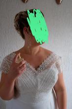 Trouwjurk maat 44-46, incl. hoepel en zak, Kleding | Dames, Trouwkleding en Trouwaccessoires, Ophalen of Verzenden, Zo goed als nieuw