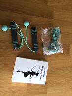 2 in 1 Verstelbaar Springtouw, Sport en Fitness, Springtouwen, Ophalen of Verzenden, Zo goed als nieuw