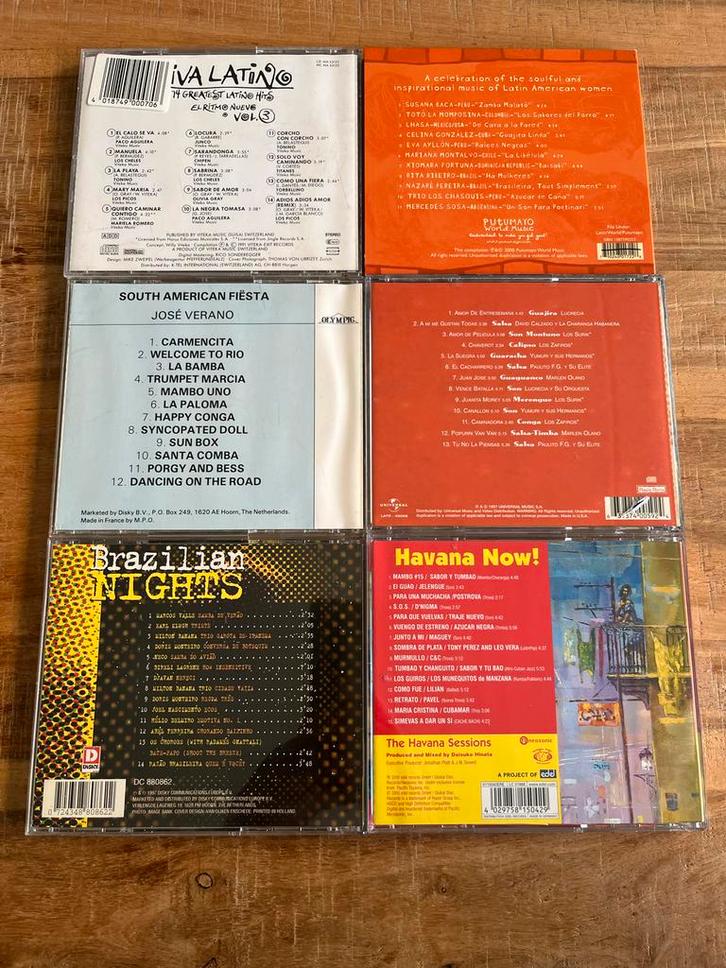 Ca. 16 Latin & Tropical Verzamel cd’s. In zeer goede staat., Cd's en Dvd's, Cd's | Latin en Salsa, Gebruikt, Boxset, Ophalen of Verzenden