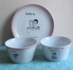 Liefde is...... bordje en 2 kommen, Overige typen, Ophalen of Verzenden, Zo goed als nieuw, Overige stijlen