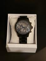 Guess 45 mm herenhorloge, Sieraden, Tassen en Uiterlijk, Horloges | Heren, Overige merken, Staal, Staal, Polshorloge