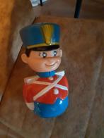 Din Don Culbuto Giant Soldier Musical Bell 29cm Vintage Tent, Ophalen of Verzenden