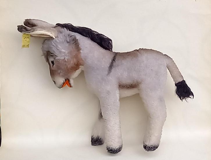 Vintage Steiff ezel, Antiek en Kunst, Antiek | Speelgoed, Verzenden