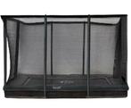 Inground TRAMPOLINE met veiligheidsnet - 310 x 232 cm., Ophalen, Zo goed als nieuw
