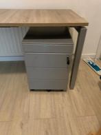 Ladekast buro, Huis en Inrichting, Bureaus, Ophalen, Met wielen, Zo goed als nieuw, Bureau
