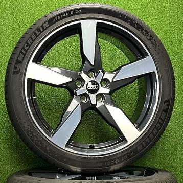 Originele 20 inch Audi Sport velgen met banden A6 S6 C8