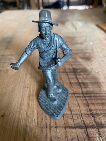 Tinnen beeldje zaaier Daalderop beschikbaar voor biedingen