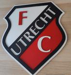 FC Utrecht 3D logo van hout – 38 cm, Verzenden, Nieuw, F.C. Utrecht, Overige typen