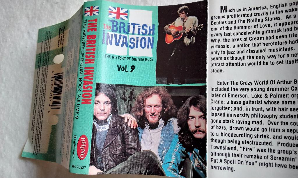 Cream Deep Purple Bee Gees Donovan + USA Canada CASSETTE, Ophalen, Gebruikt, 1 bandje, Origineel