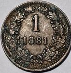 Oostenrijk 1 Kreuzer 1881 - Franz Joseph I, Ophalen of Verzenden