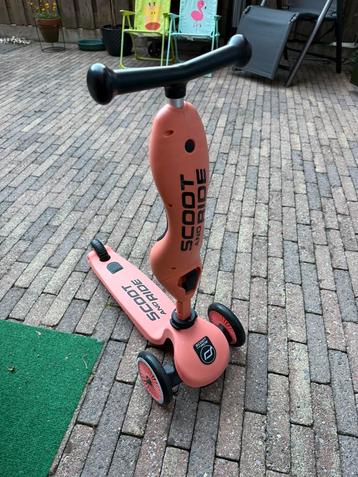 Scoot and ride peach roze step en loopfiets beschikbaar voor biedingen