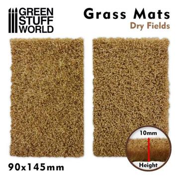 Terrein Grass Mat Cutouts - Dry Fields 10340 HO Wargames