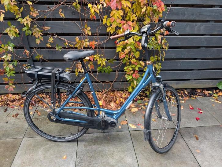 Batavus Milano E-Go Elektrische Fiets, Fietsen en Brommers, Elektrische fietsen, Gebruikt, Batavus, 55 tot 59 cm, 50 km per accu of meer