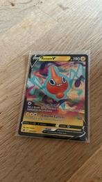 Pokemon kaart Rotum V, Ophalen of Verzenden, Zo goed als nieuw, Losse kaart, Foil