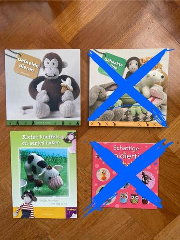Haakboek en breiboek knuffels en dieren beschikbaar voor biedingen