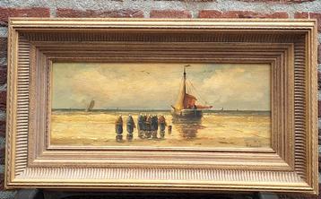 H. Moerman, Pendant (Zeegezichten) beschikbaar voor biedingen