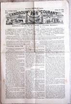 Landbouw Courant, ca. 85 bladen, de meeste 1876-1880;, Ophalen of Verzenden