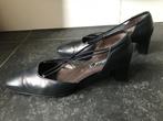 Gabor open pumps zwart mt 39 izgs, Zwart, Gabor, Ophalen of Verzenden, Zo goed als nieuw