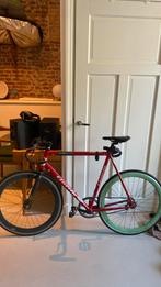 Gazelle Single Speed – Handmade Frame & Carbon Fork, Ophalen, Gebruikt, Minder dan 10 versnellingen, Gazelle
