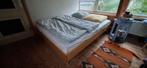 Bed met lattenbodem 160x200, Ophalen, Zo goed als nieuw, Eenpersoons, 90 cm