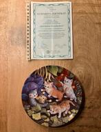 Kahla bordjes met kittens, Verzamelen, Ophalen of Verzenden, Zo goed als nieuw, Porselein, Bord of Schaal