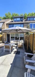 Parasol 3 meter, Tuin en Terras, Ophalen, Gebruikt, 2 tot 3 meter, Kantelbaar