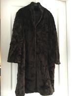 Dames imitatie bontjas, Kleding | Dames, Grote Maten, Bruin, Verzenden, Soho, Jas of Mantel