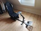 Sim Racing Seat + Frame – Thrustmaster, Fanatec & Logitech, Computers en Software, Joysticks, Ophalen, Gebruikt