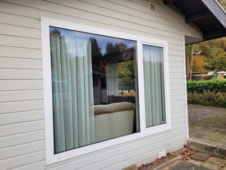 Kunststof Kozijnen - Diverse Maten & Draai-Kiep, Doe-het-zelf en Verbouw, Kozijnen en Schuifpuien, Gebruikt, Raamkozijn, Kunststof