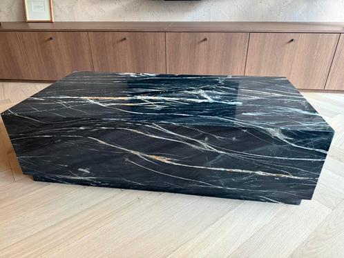 Marmer salontafel van Belvedere Quartzite 60x120 cm, Huis en Inrichting, Tafels | Salontafels, Zo goed als nieuw, Minder dan 50 cm