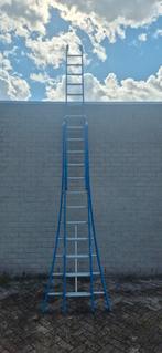 Ladder 3 x 12 Skyworks, Doe-het-zelf en Verbouw, Steigers, Ophalen, Gebruikt, Rolsteiger of Kamersteiger, 5 meter of hoger