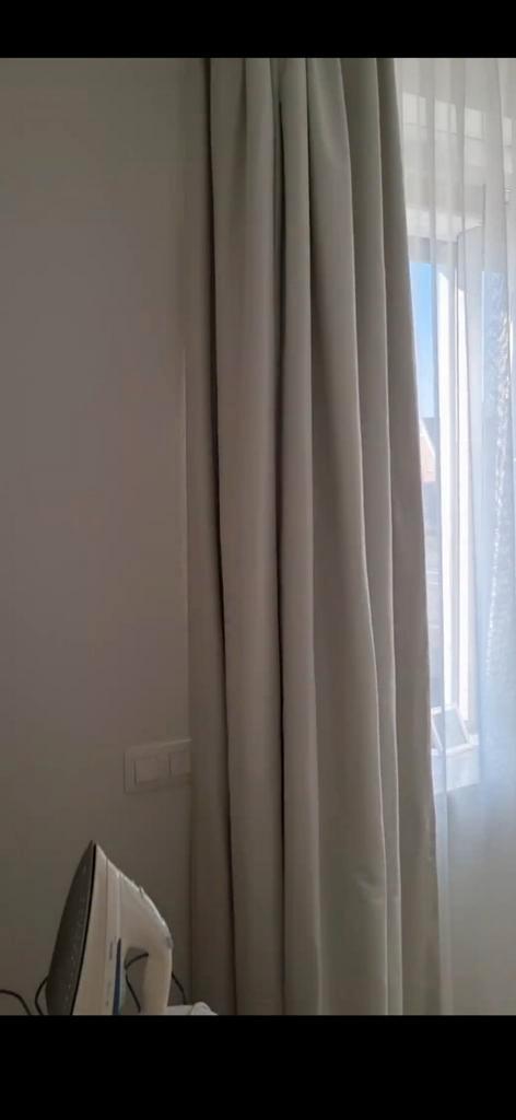 Zijden Overgordijnen, Zwaar Gevoerd - 2 Delen, Huis en Inrichting, Stoffering | Gordijnen en Lamellen, Ophalen of Verzenden